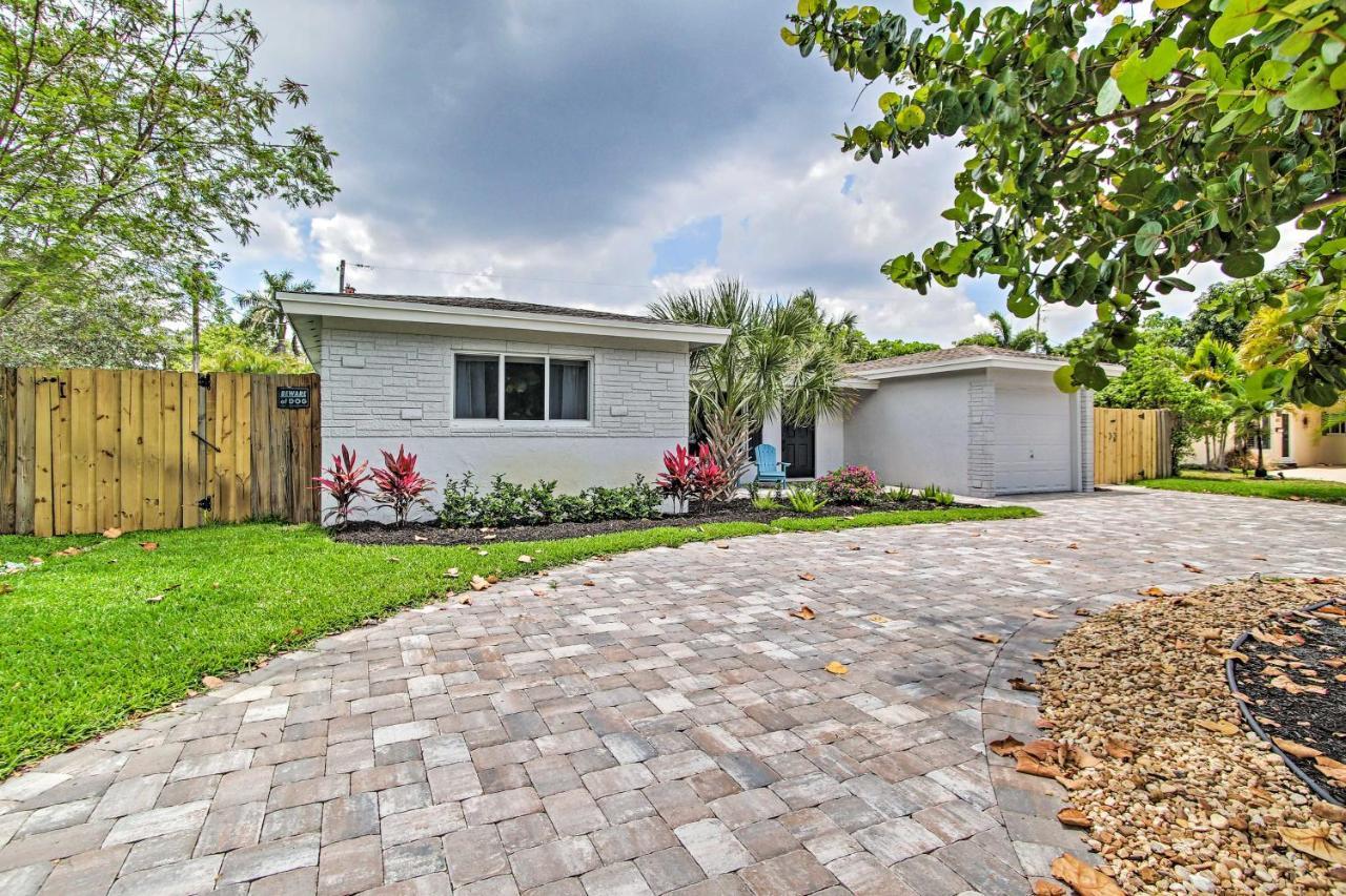 The Teal House - Pool And Yard, 2 Mi To Beach Villa Fort Lauderdale Exterior foto